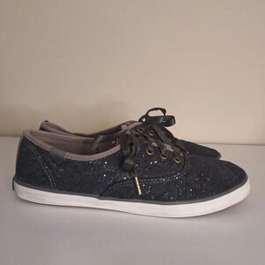 Taylor Swift x Keds Glitter Lace Sneakers Midnights Eras RARE US Womens 9